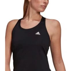 ADIDAS Women's Designed To Move 3-Stripes Sport Tank -Fierce Femme 2078005 001 alt4