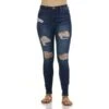 BLUE SPICE Juniors' High Waist Skinny Jeans 1 BLUE SPICE Juniors' High Waist Skinny Jeans -Fierce Femme 2078084 403 main