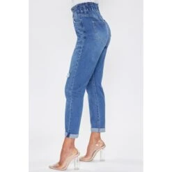 YMI Juniors Hybrid Dream Jean With Paperbag Waist -Fierce Femme 2078089 405 alt2