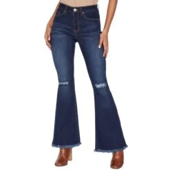 Y.M.I. Juniors' High-Rise Super Flare Jean
