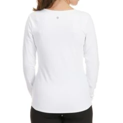 RBX Women's Double Peached V-Neck Top, 2 Piece -Fierce Femme 2078217 001 alt3