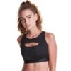 CHAMPION Women's Soft Touch Eco Cutout Sports Bra -Fierce Femme 2078670 001 main