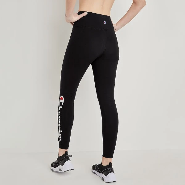 CHAMPION Women's Authentic High-Waisted 7/8 Leggings 4 CHAMPION Women's Authentic High-Waisted 7/8 Leggings - Image 2