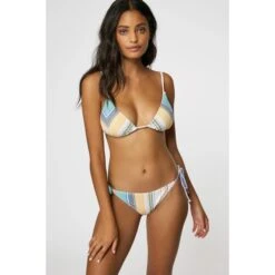 O'NEILL Women's Baja Stripe Ties-Side Bottoms 12 O'NEILL Women's Baja Stripe Ties-Side Bottoms -Fierce Femme 2079207 999 alt3