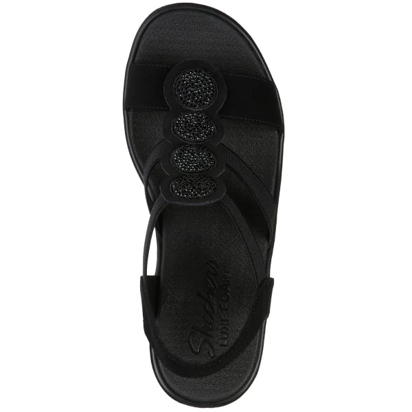 SKECHERS Women's Rumble On Camp Glam Wedge Sandal 6 SKECHERS Women's Rumble On Camp Glam Wedge Sandal - Image 4