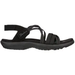 SKECHERS Women's Reggae Slim - Takes Two Sandal -Fierce Femme 2079427 001 alt1