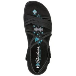 SKECHERS Women's Reggae Slim - Takes Two Sandal -Fierce Femme 2079427 001 alt3