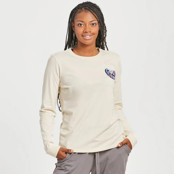 LIFE IS GOOD Women's Freestyle Crusher-Lite Long Sleeve Graphic Tee 5 LIFE IS GOOD Women's Freestyle Crusher-Lite Long Sleeve Graphic Tee - Image 3