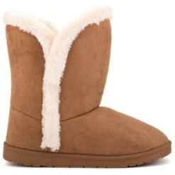 OLIVIA MILLER Women's Faux Shearling Winter Boots -Fierce Femme 2079845 208 alt1