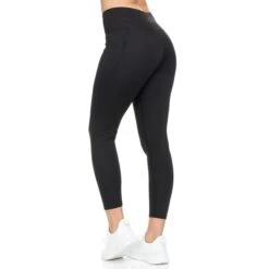 BSP Women's V-Shape High-Waist 7/8-Leggings W/ Pockets -Fierce Femme 2080660 001 alt2