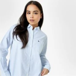 JACK WILLS Women's Guilden Boyfriend Shirt -Fierce Femme 2081171 408 alt2