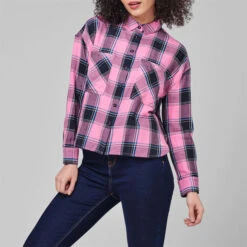JACK WILLS Gower Corduroy Boxy Shirt -Fierce Femme 2081177 607 alt2
