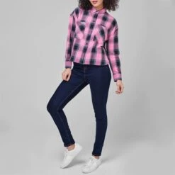 JACK WILLS Gower Corduroy Boxy Shirt -Fierce Femme 2081177 607 alt5