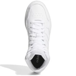 ADIDAS Women's Hoops 3.0 Mid Classic Shoes -Fierce Femme 2081683 101 alt4