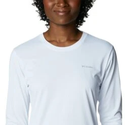 COLUMBIA Women's Sun Trek Long-Sleeve Tee -Fierce Femme 2082023 101 alt4