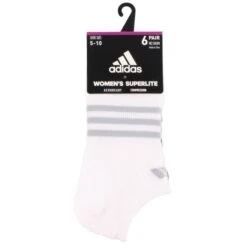 ADIDAS Women's Superlite No Show Socks, 6 Pack -Fierce Femme 2082051 101 alt6