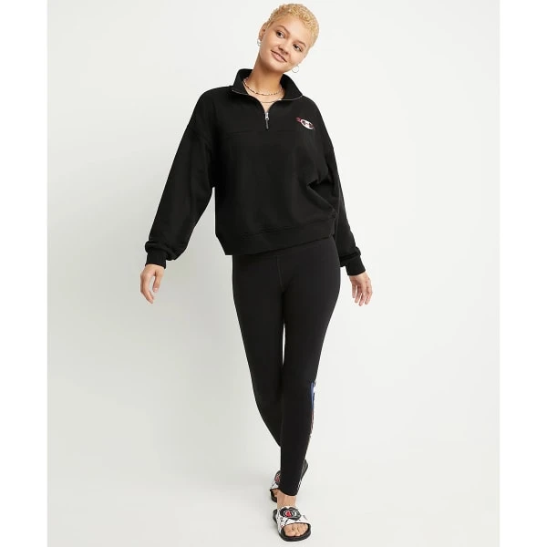 CHAMPION Women's French Terry Quarter Zip 9 CHAMPION Women's French Terry Quarter Zip - Image 7