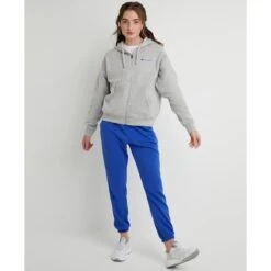 CHAMPION Women's Powerblend Fleece Full-Zip Hoodie 15 CHAMPION Women's Powerblend Fleece Full-Zip Hoodie -Fierce Femme 2082283 002 alt6