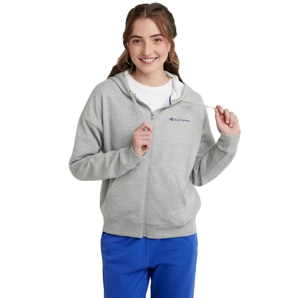 CHAMPION Women's Powerblend Fleece Full-Zip Hoodie 3 CHAMPION Women's Powerblend Fleece Full-Zip Hoodie