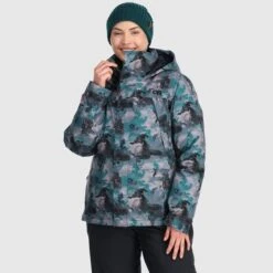 OUTDOOR RESEARCH Women's Snowcrew Reveler Jacket -Fierce Femme 2082316 502 alt2