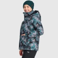 OUTDOOR RESEARCH Women's Snowcrew Reveler Jacket -Fierce Femme 2082316 502 alt4