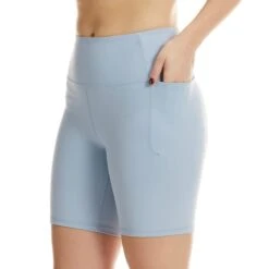 SPYDER Women's 7" Biker Short W/ Side Pockets -Fierce Femme 2082485 405 alt2