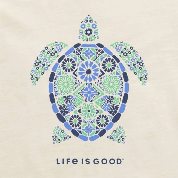 LIFE IS GOOD Women's Turtle Lightweight Sleep Tee 5 LIFE IS GOOD Women's Turtle Lightweight Sleep Tee - Image 3