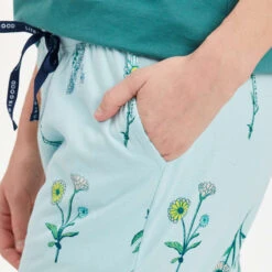 LIFE IS GOOD Women's Wildflowers Snuggle-Up Sleep Joggers -Fierce Femme 2082679 430 alt3