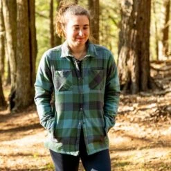 EMS Women's Insulated Timber Flannel -Fierce Femme 2082782 313 alt5