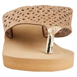 OLIVIA MILLER Women's Shimmer Wedge Sandals -Fierce Femme 2082915 205 alt3