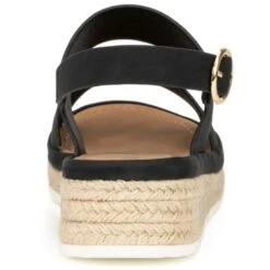 OLIVIA MILLER Women's Double-Strap Slingback Sandals -Fierce Femme 2082925 001 alt4