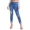 YMI Juniors' High-Rise Denim Ankle Jogger -Fierce Femme 2083004 405 main