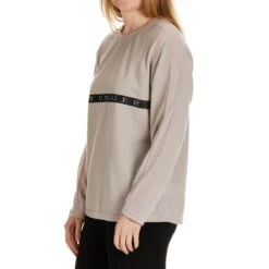 KAY UNGER Women's Performance Long-Sleeve Top W/ Mesh -Fierce Femme 2084046 006 alt2