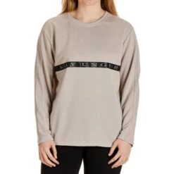 KAY UNGER Women's Performance Long-Sleeve Top W/ Mesh