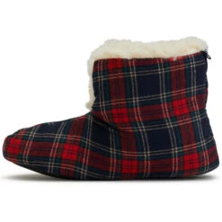 FAMOUS MAKER Women's Zoey Holiday Duvet Booties -Fierce Femme 2084105 906 alt2