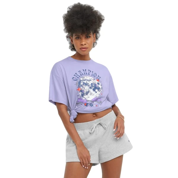 CHAMPION Women's Classic Short-Sleeve Loose Tee 3 CHAMPION Women's Classic Short-Sleeve Loose Tee