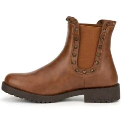 OLIVIA MILLER Women's Belle Studded Chelsea Boots -Fierce Femme 2084671 203 alt2