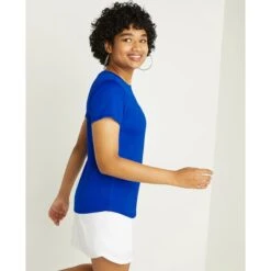 CHAMPION Women's Classic Short-Sleeve Tee -Fierce Femme 2084726 405 alt3