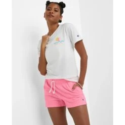 CHAMPION Women's Middleweight 3" Shorts -Fierce Femme 2084728 610 alt4