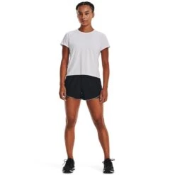 UNDER ARMOUR Women's UA Play Up Colorblock Shorts -Fierce Femme 2084962 001 alt5