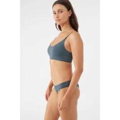 O'NEILL Juniors' Saltwater Solids Swim Top -Fierce Femme 2085060 003 alt5