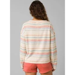 PRANA Women's Cozy Up Suncation Top -Fierce Femme 2085373 102 alt2