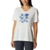 COLUMBIA Women's Bluebird Day Relaxed V-Neck Tee 2 COLUMBIA Women's Bluebird Day Relaxed V-Neck Tee -Fierce Femme 2085706 101 main