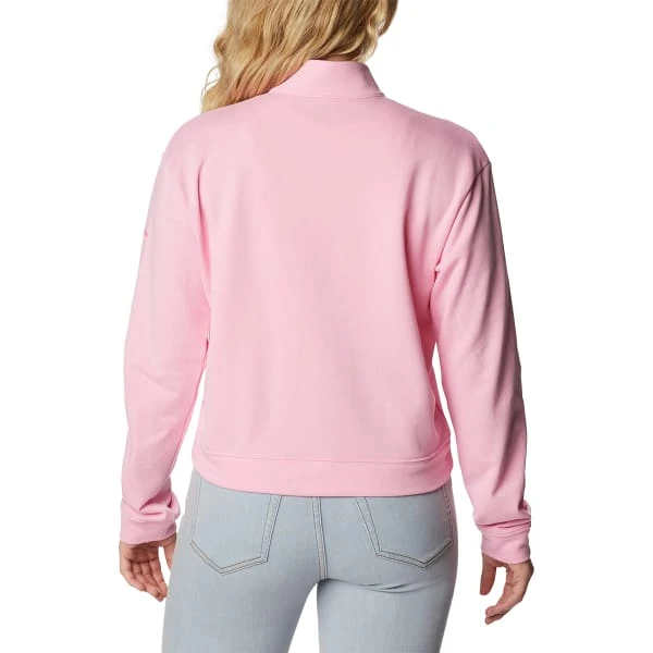 COLUMBIA Women's Trek French Terry Half-Zip Sweatshirt 4 COLUMBIA Women's Trek French Terry Half-Zip Sweatshirt - Image 2