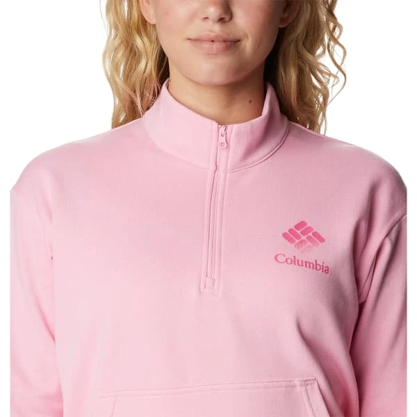 COLUMBIA Women's Trek French Terry Half-Zip Sweatshirt 7 COLUMBIA Women's Trek French Terry Half-Zip Sweatshirt - Image 5