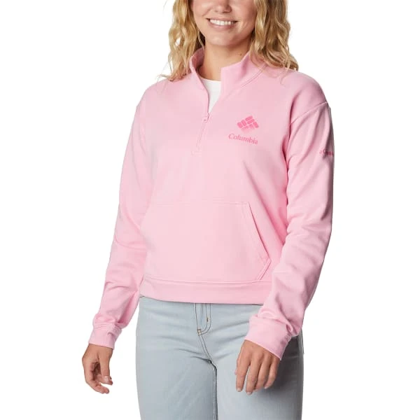 COLUMBIA Women's Trek French Terry Half-Zip Sweatshirt 3 COLUMBIA Women's Trek French Terry Half-Zip Sweatshirt