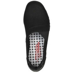 SKECHERS Women's Relaxed Fit: Breathe-Easy Slip Ons -Fierce Femme 2085858 001 alt3