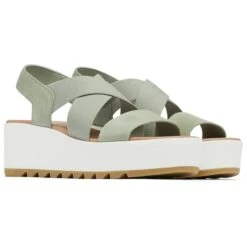 SOREL Women's Cameron Flatform Wedge Slingback Sandals -Fierce Femme 2085928 006 alt2