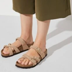 BIRKENSTOCK Women's Franca Soft Footbed Sandals -Fierce Femme 2085992 107 alt6