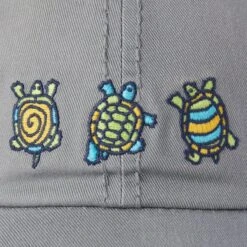 LIFE IS GOOD Women's Peace Turtles Sunwashed Chill Cap -Fierce Femme 2086045 003 alt2